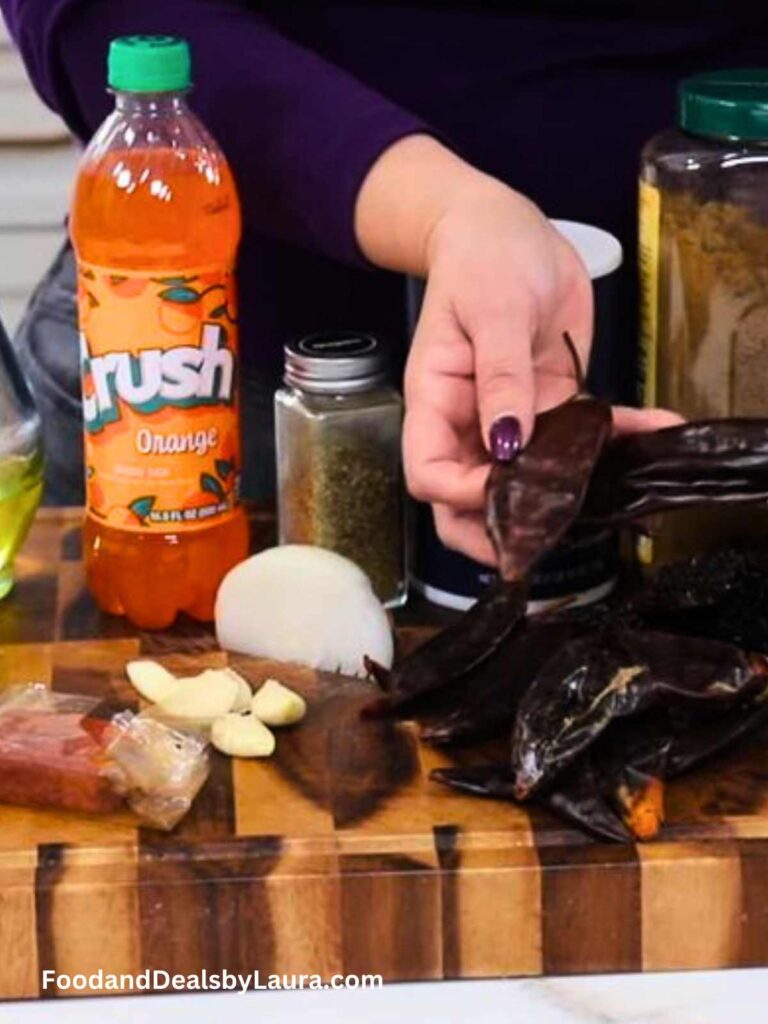 Ingredientes para la receta de pavo horneado