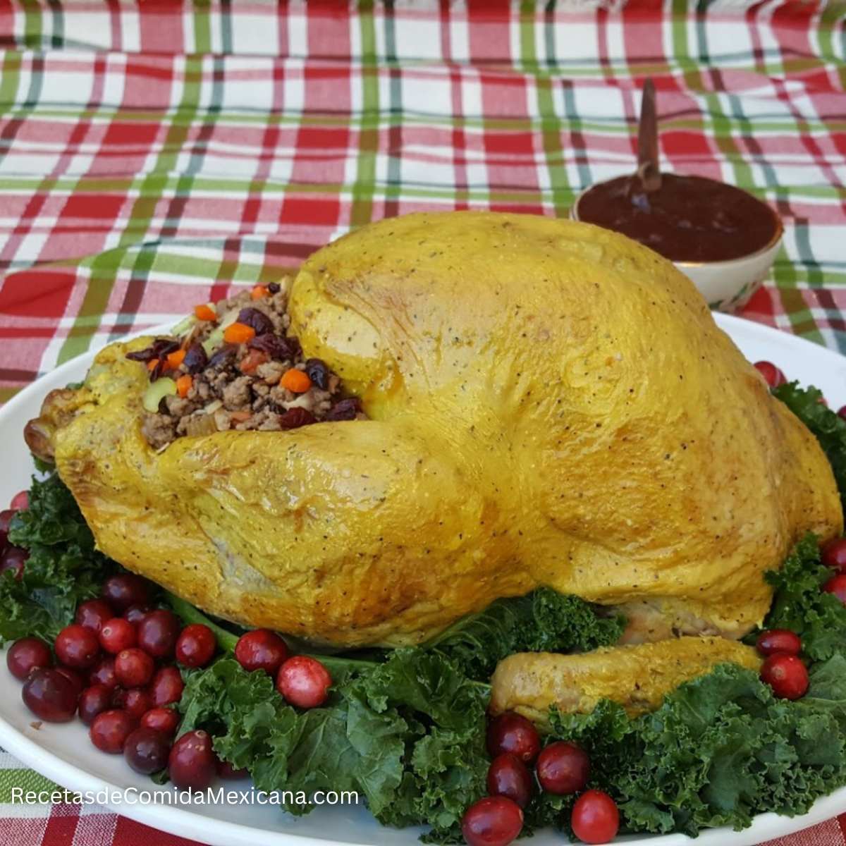 pavo en salsa de mostaza