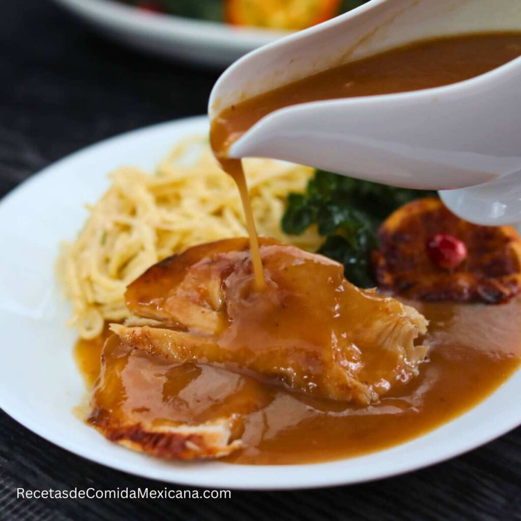 gravy casero para pavo