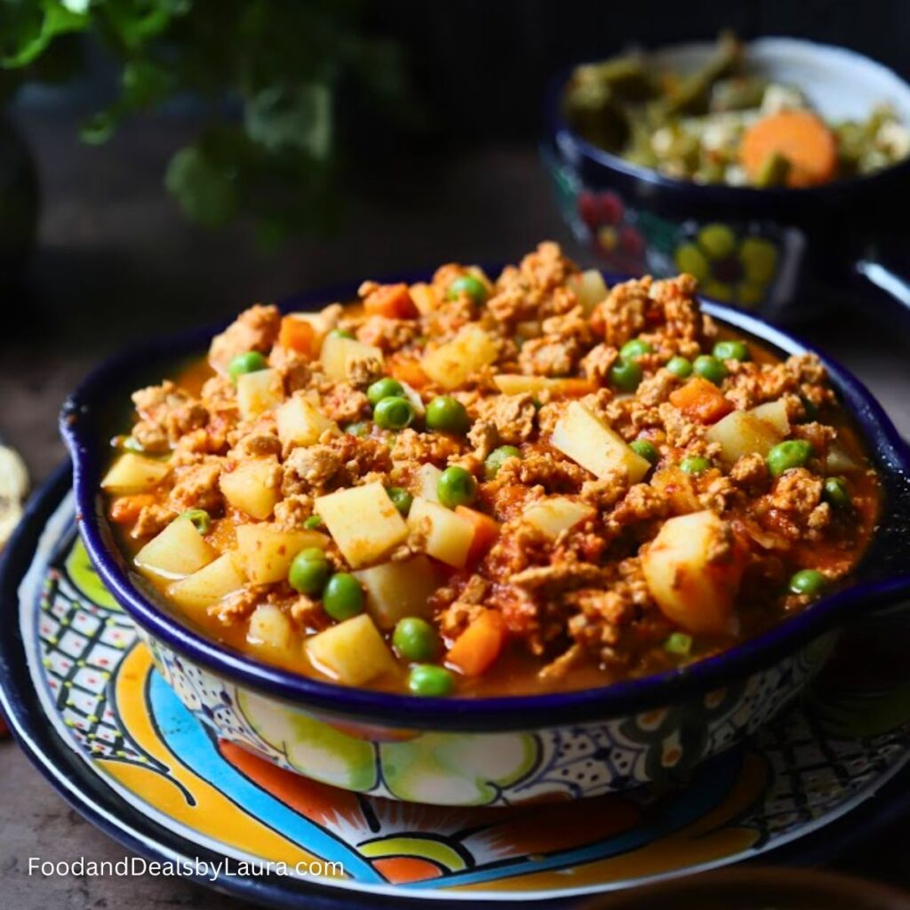 receta de picadillo con papas