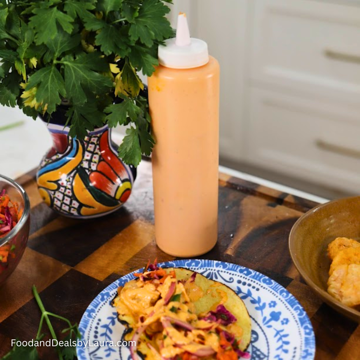 salsa de chipotle con crema