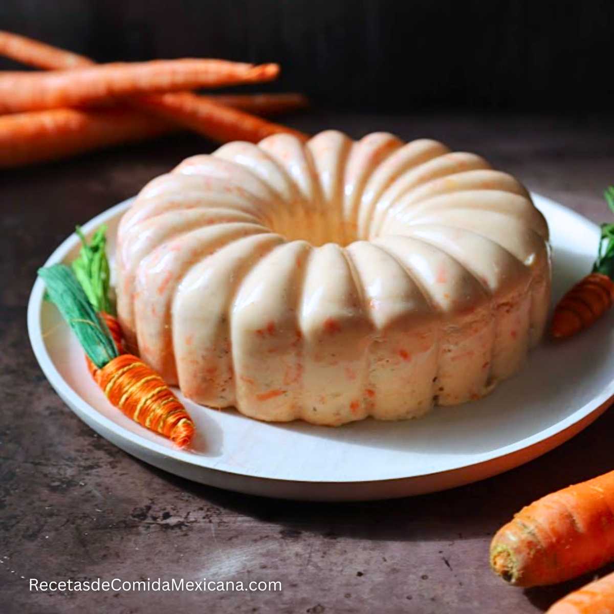 GELATINA DE zanahoria