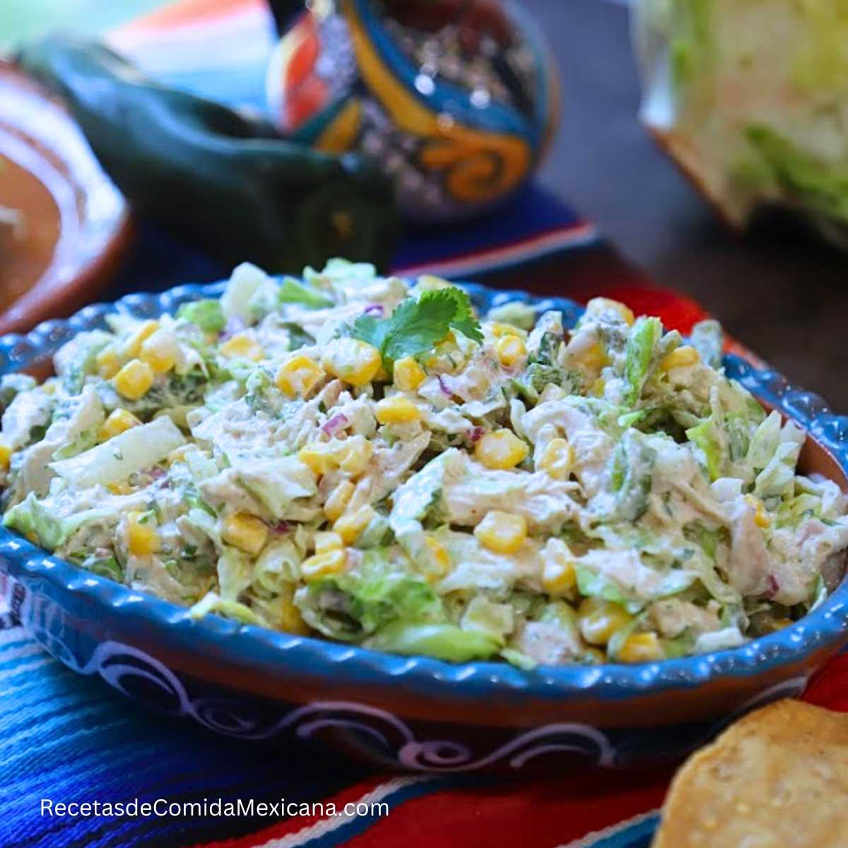 ensalada de pollo